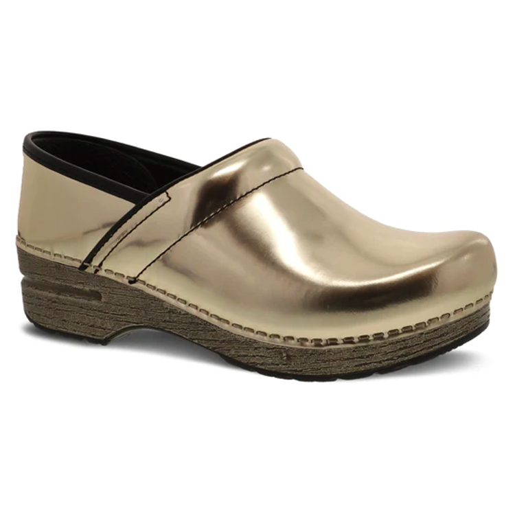 Picture of Dansko Professional, Chrome Metallic, Gold