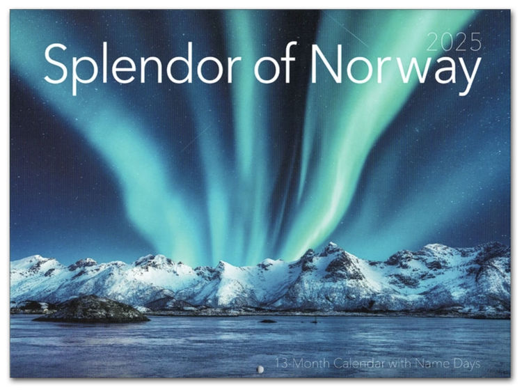 Picture of Splendor Of Norway 2025 Calendar